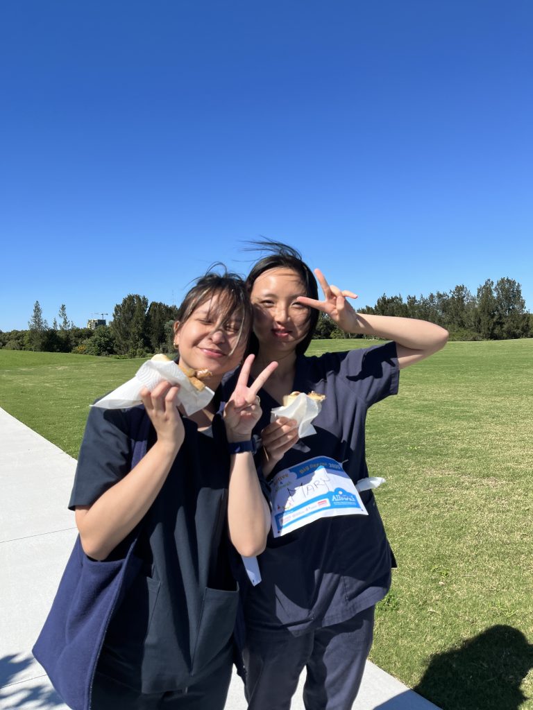 Great to have the Allowah Nurses join in!