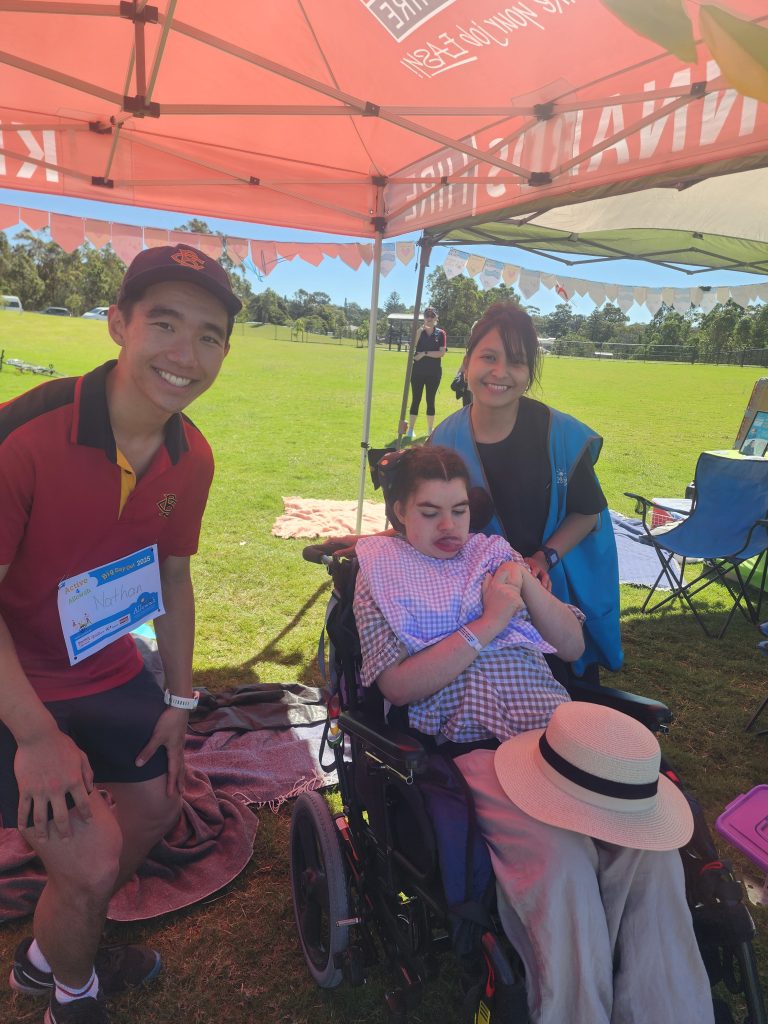 Barker Student Supporting Allowah's Fundraising Event